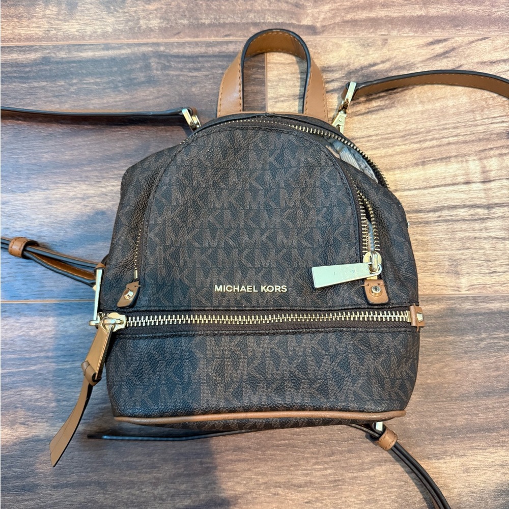 Michael Kors Rhea Mini Logo Backpack Original